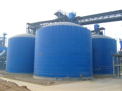 台安水泥钢板库改造