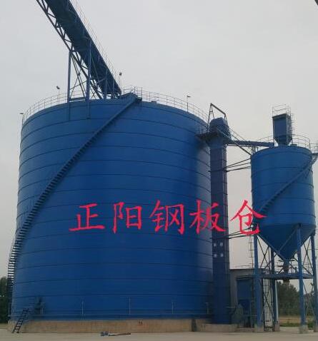 台安大型矿粉钢板库